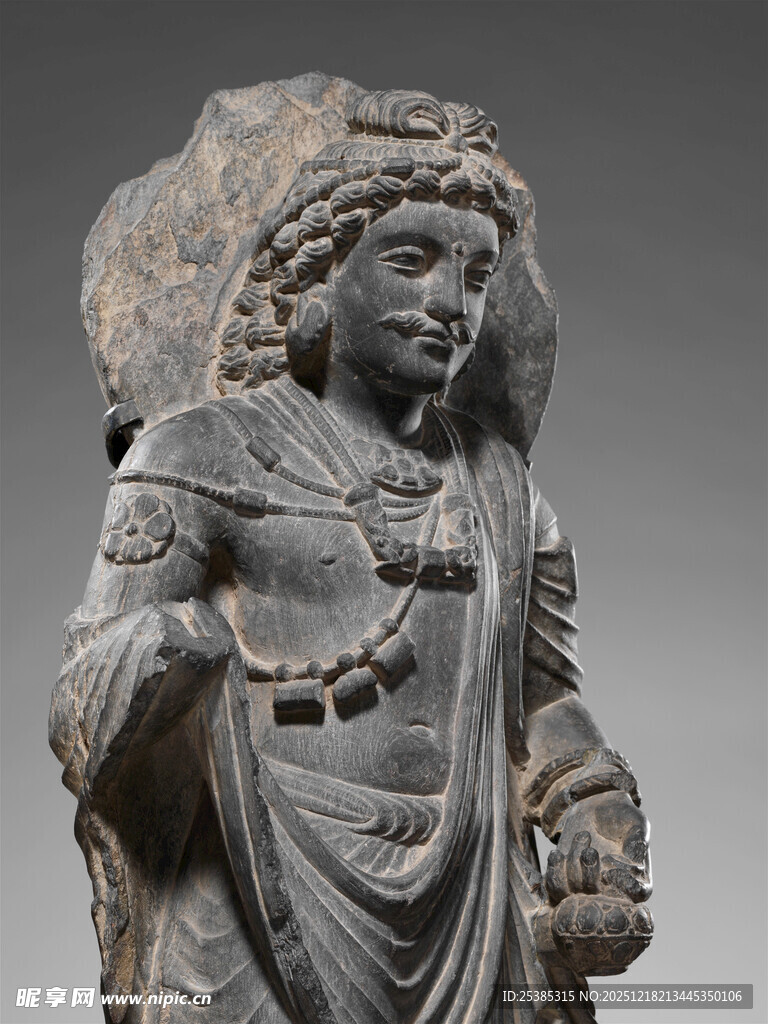 古代精美人物石雕艺术品