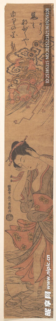 古代人物场景画作