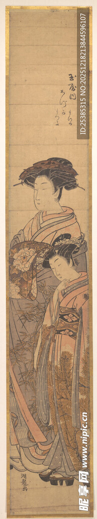 古代人物场景绘画