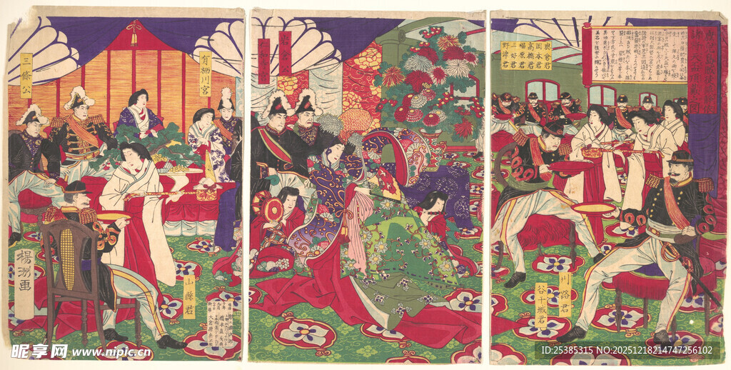 传统节日庆典热闹场景