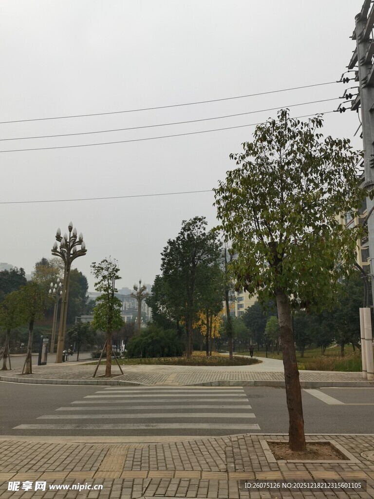 城市空旷广场景观