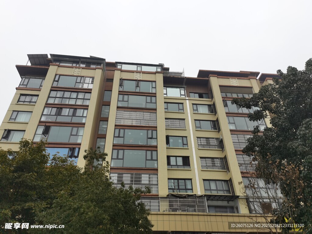 多层住宅建筑外观景观