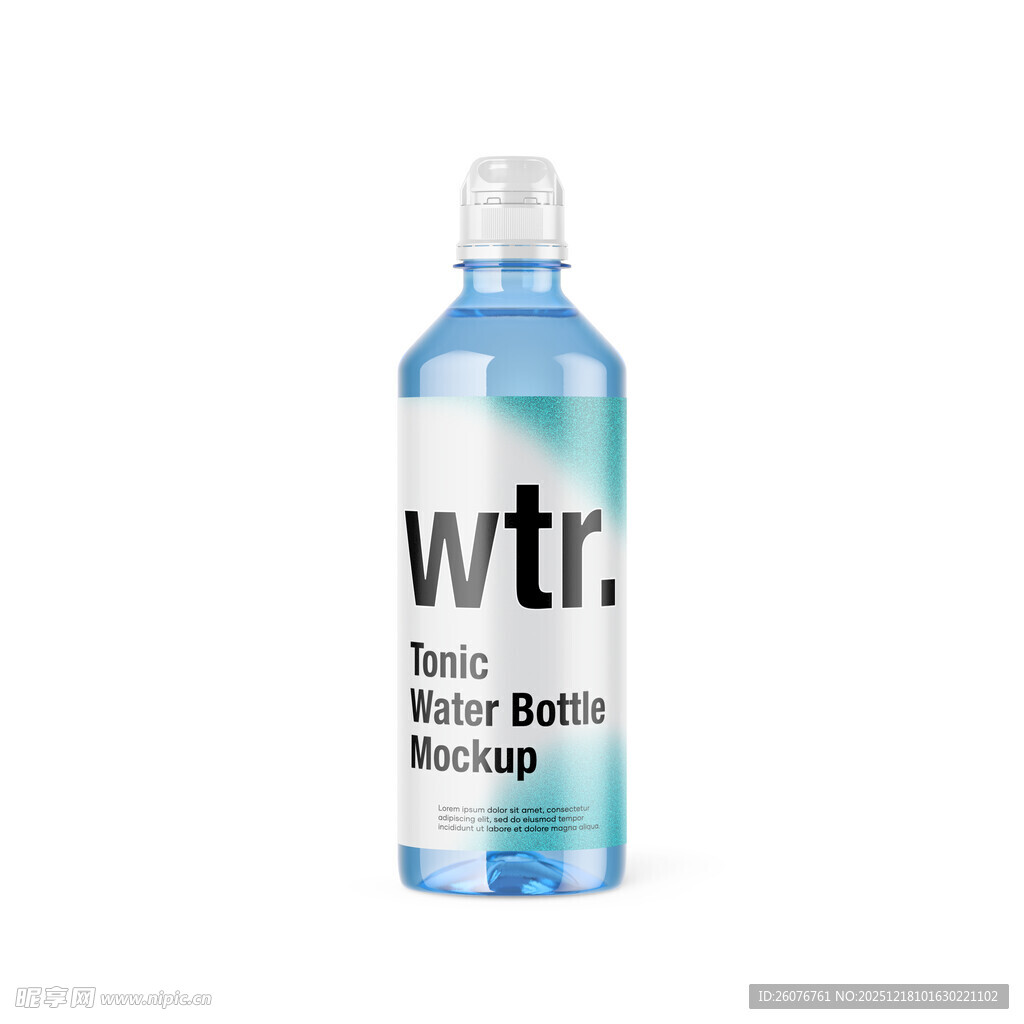 矿泉水瓶样机图片