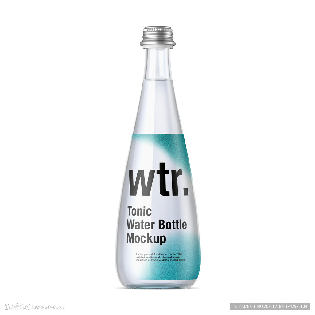 矿泉水瓶样机图片