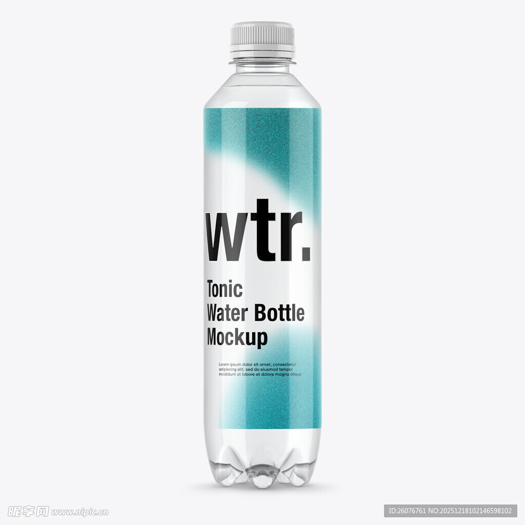 矿泉水瓶样机图片