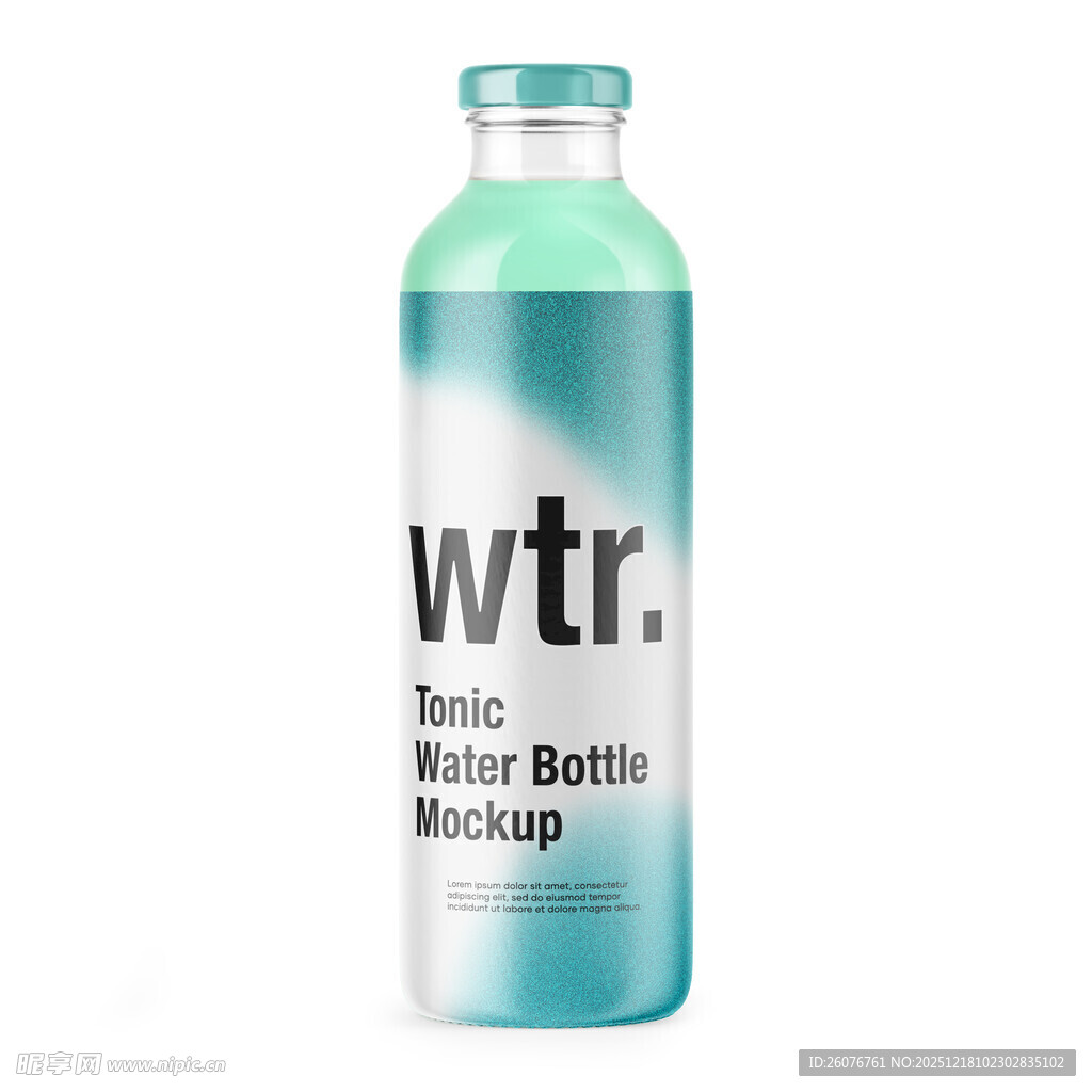 矿泉水瓶样机图片