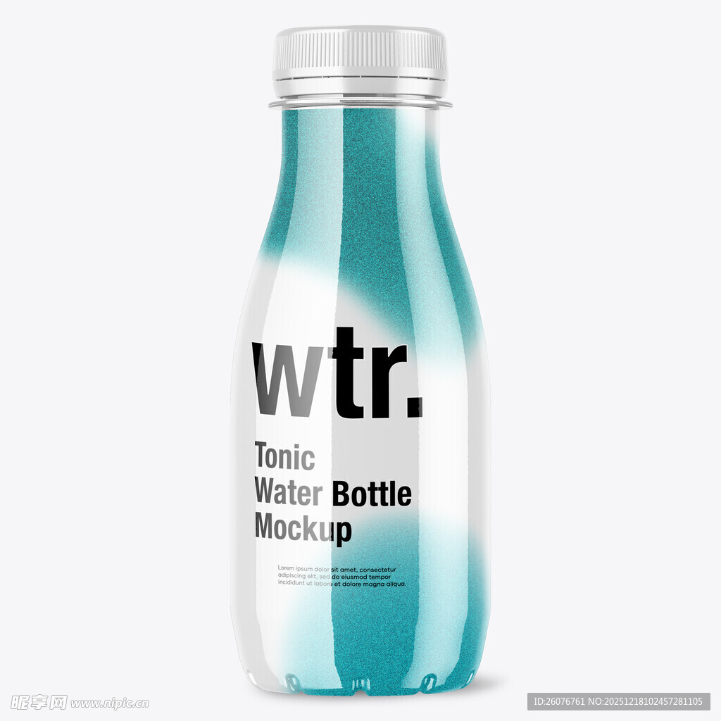 矿泉水瓶样机图片