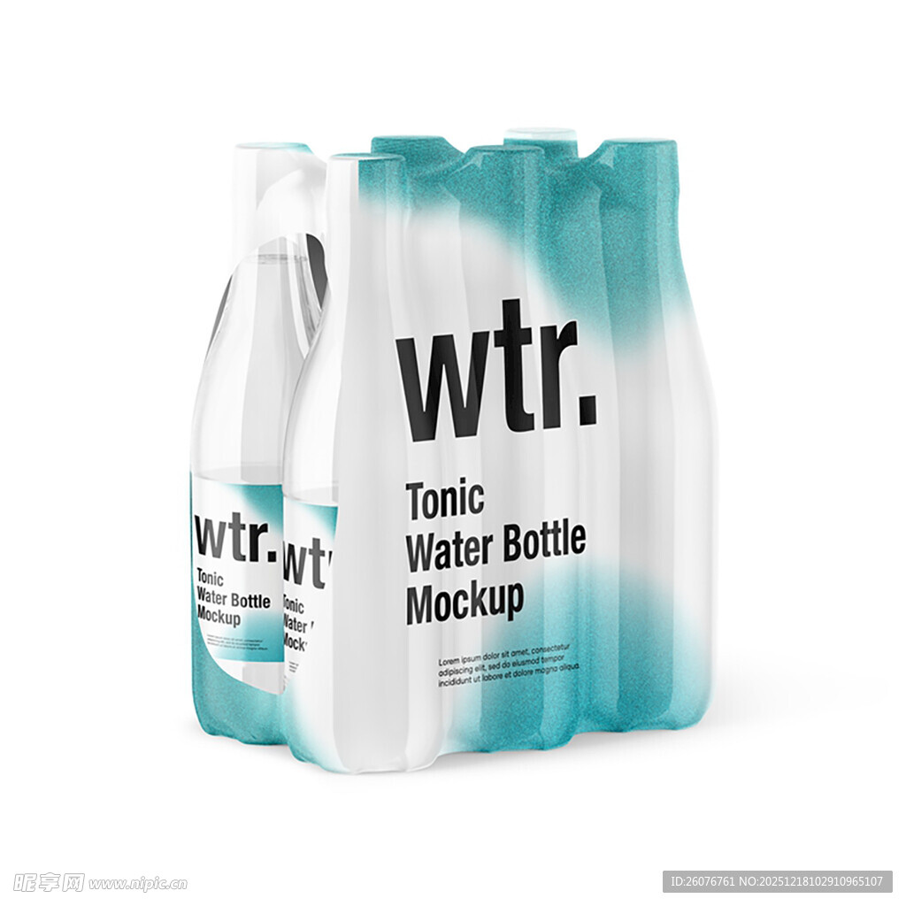 矿泉水瓶样机图片