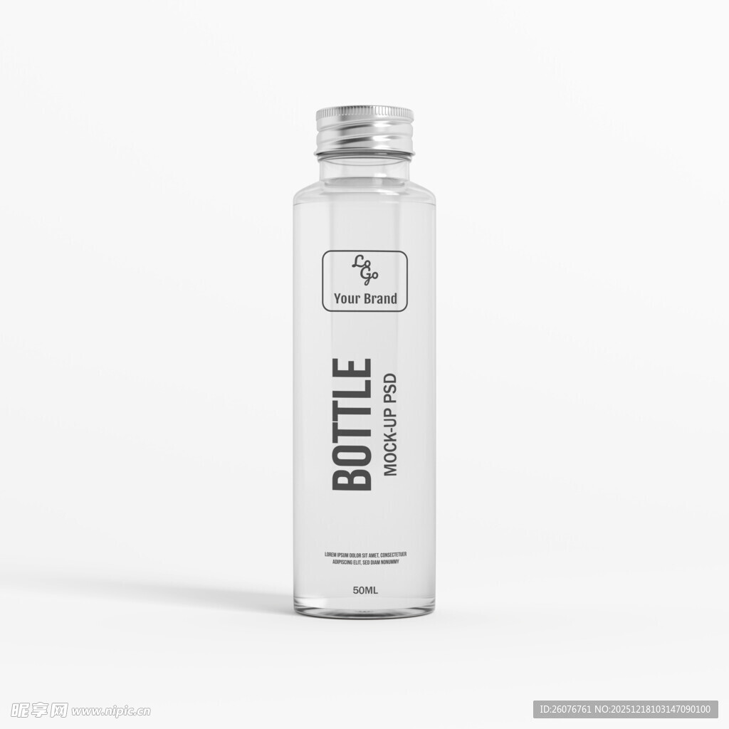 矿泉水瓶样机图片