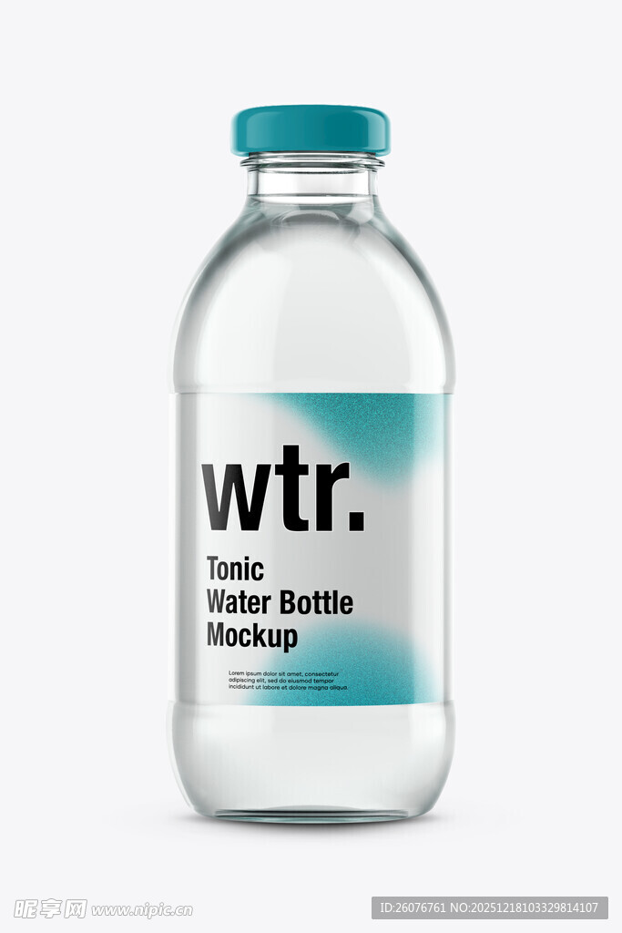 矿泉水瓶样机图片