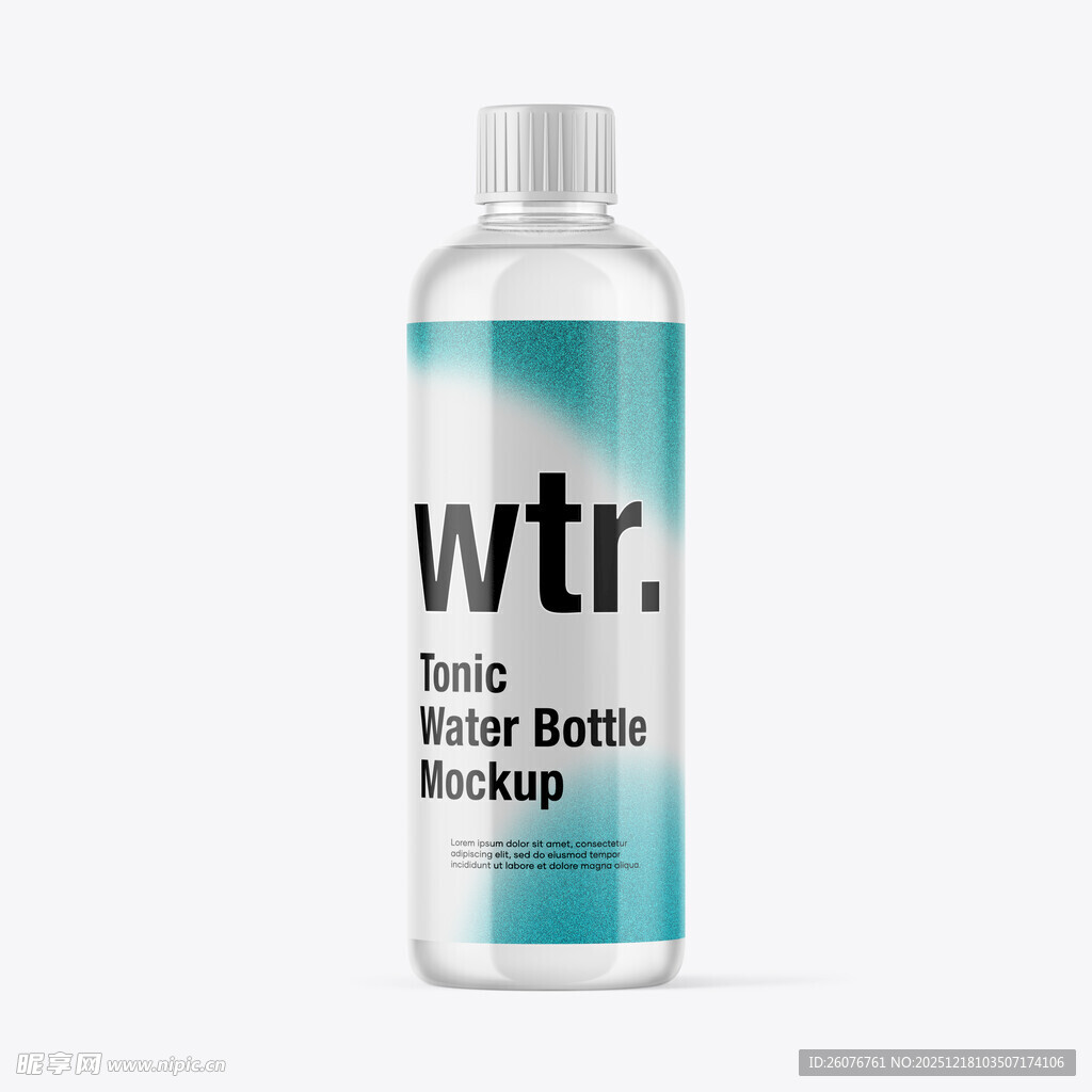 矿泉水瓶样机图片