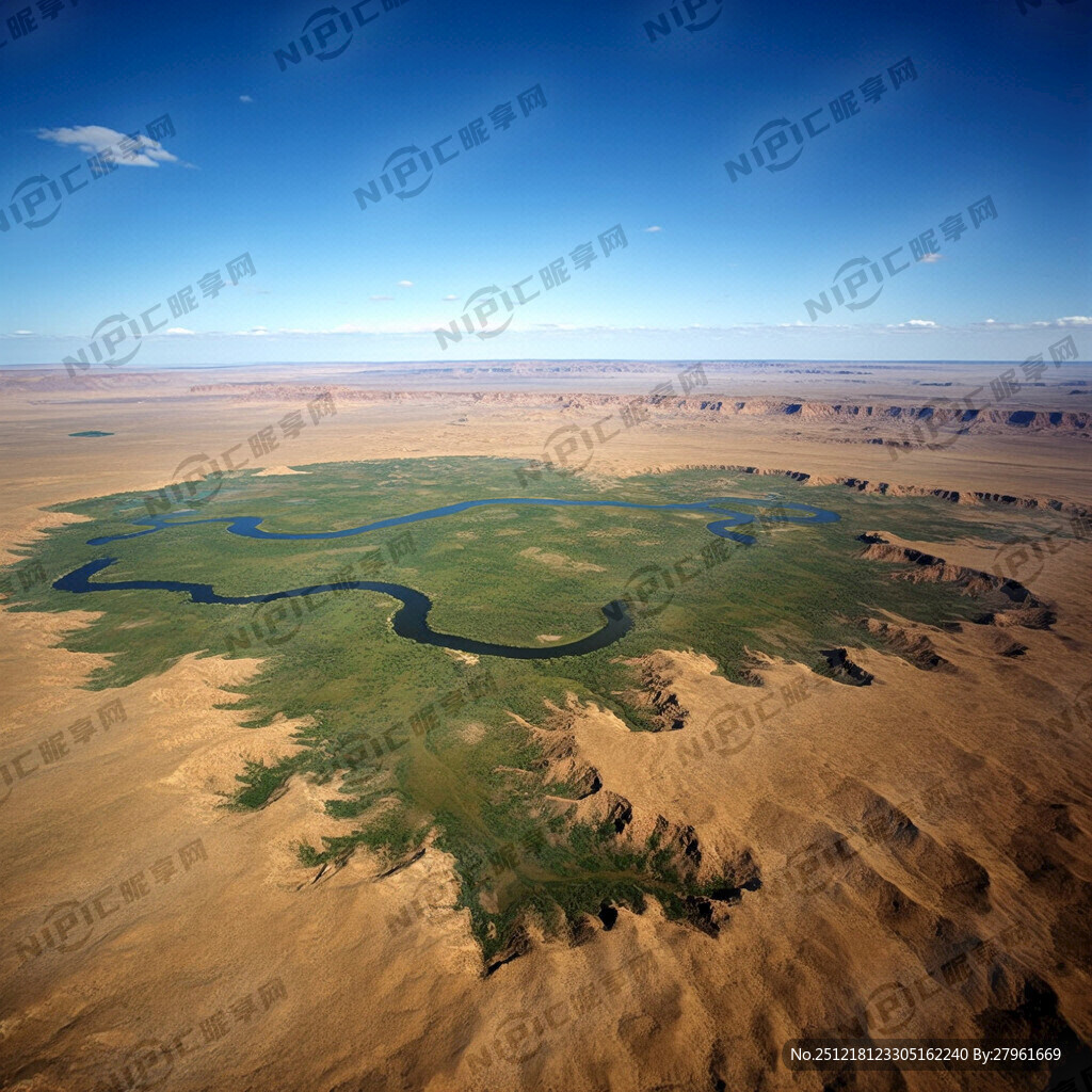 超大广角 俯视视角 大漠孤烟直