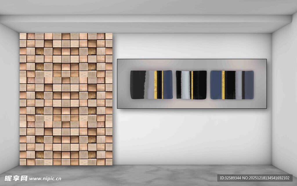 现代简约风格室内艺术墙饰