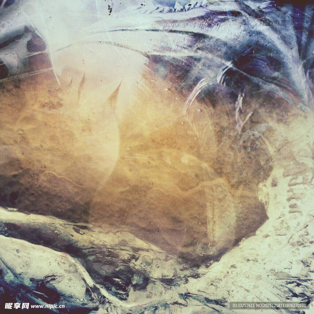 梦幻光影下的神秘景象