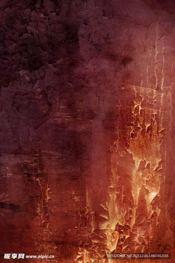 复古火焰纹理背景图