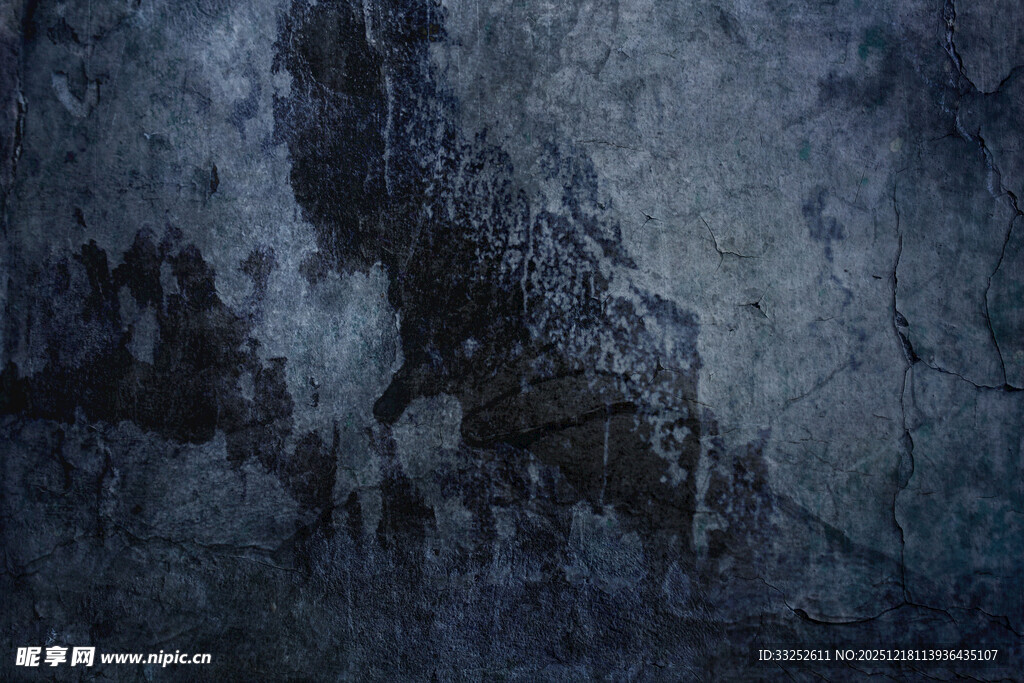 深色斑驳墙面纹理图