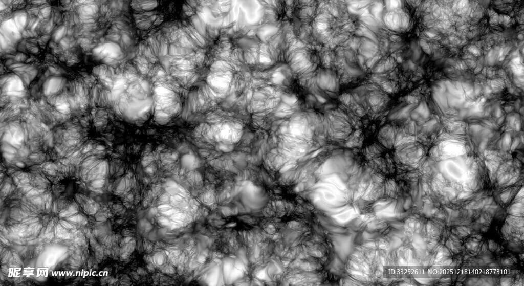 黑白纹理抽象图案