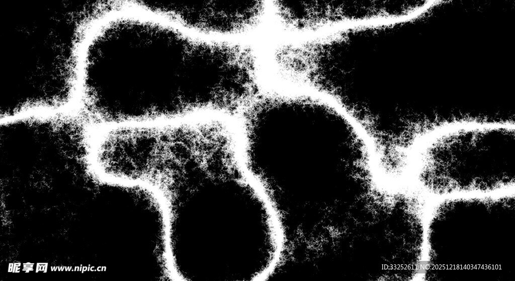 黑白闪电纹理图案