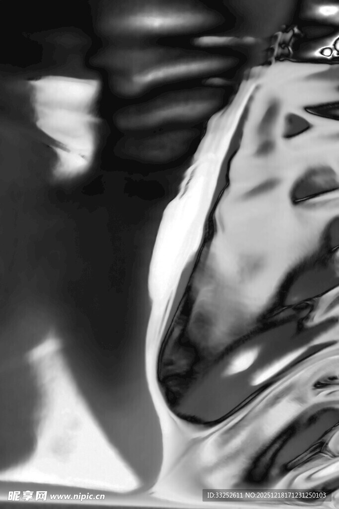 抽象光影下的独特形态