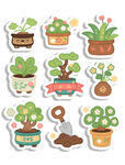 盆栽贴纸