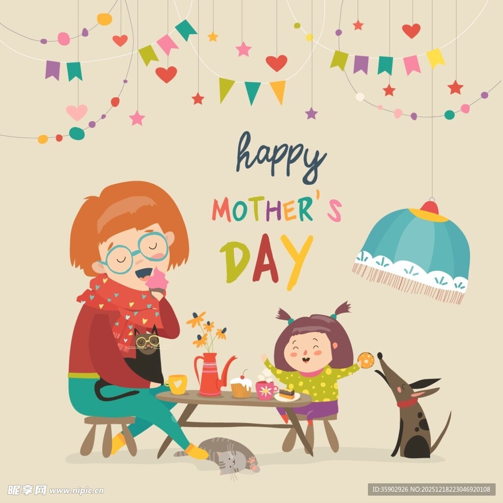 母亲节亲子欢乐时光