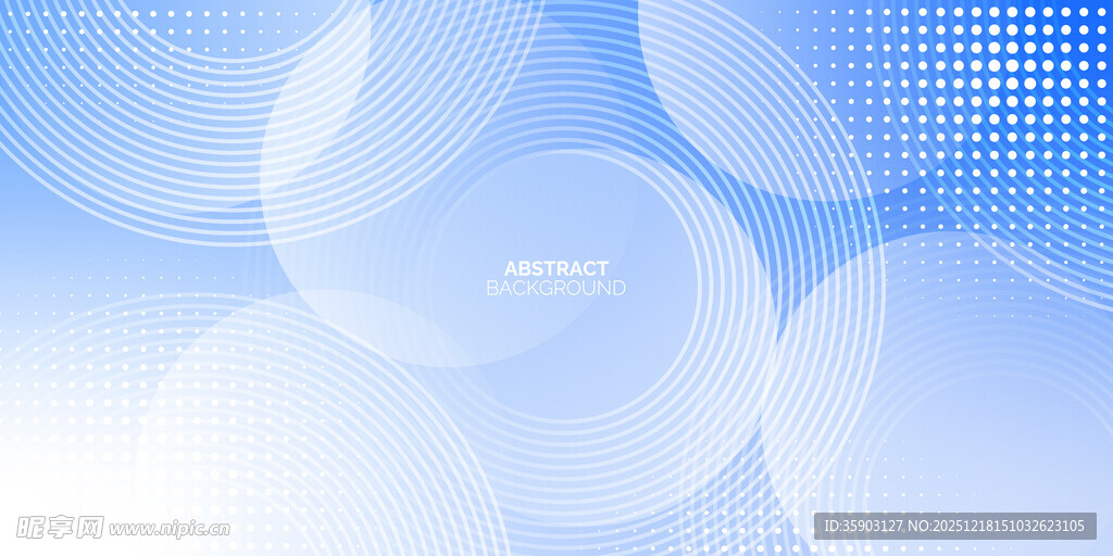 蓝色曲线背景