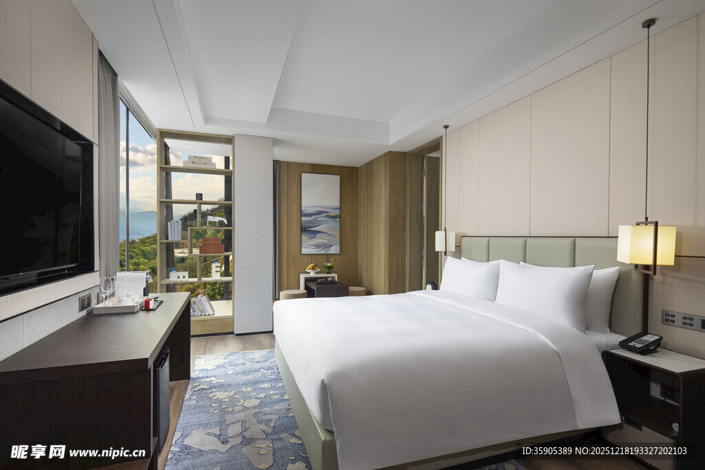 现代简约风格豪华酒店客房