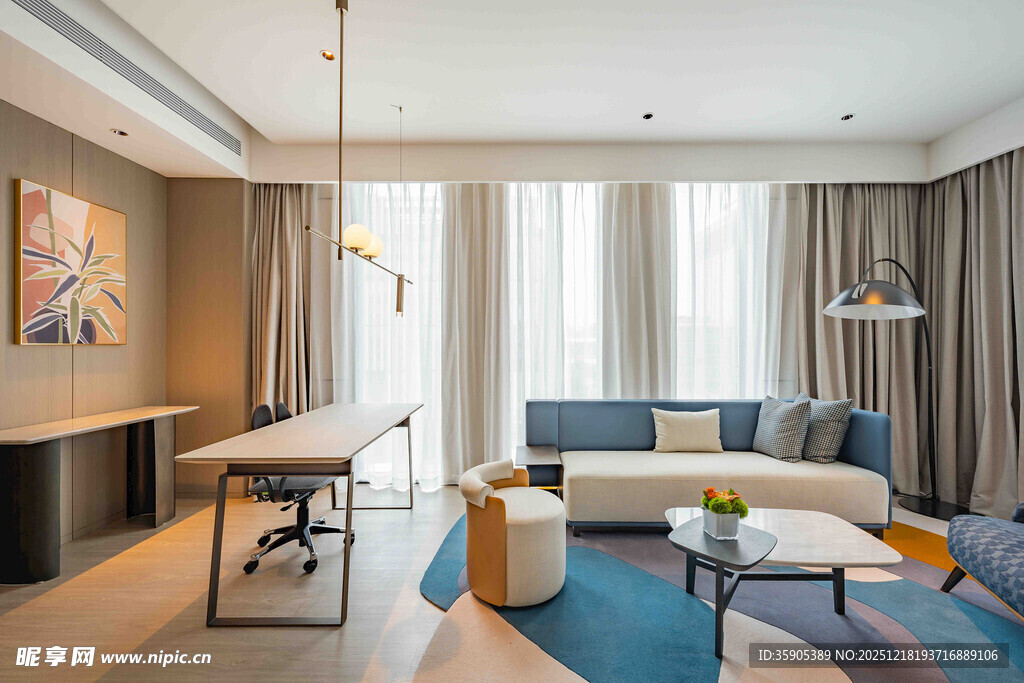 现代简约风格客厅室内设计