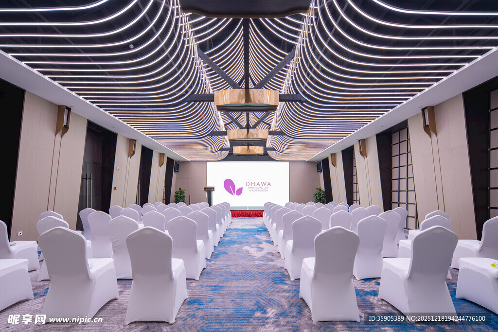 优雅大气的室内宴会场地