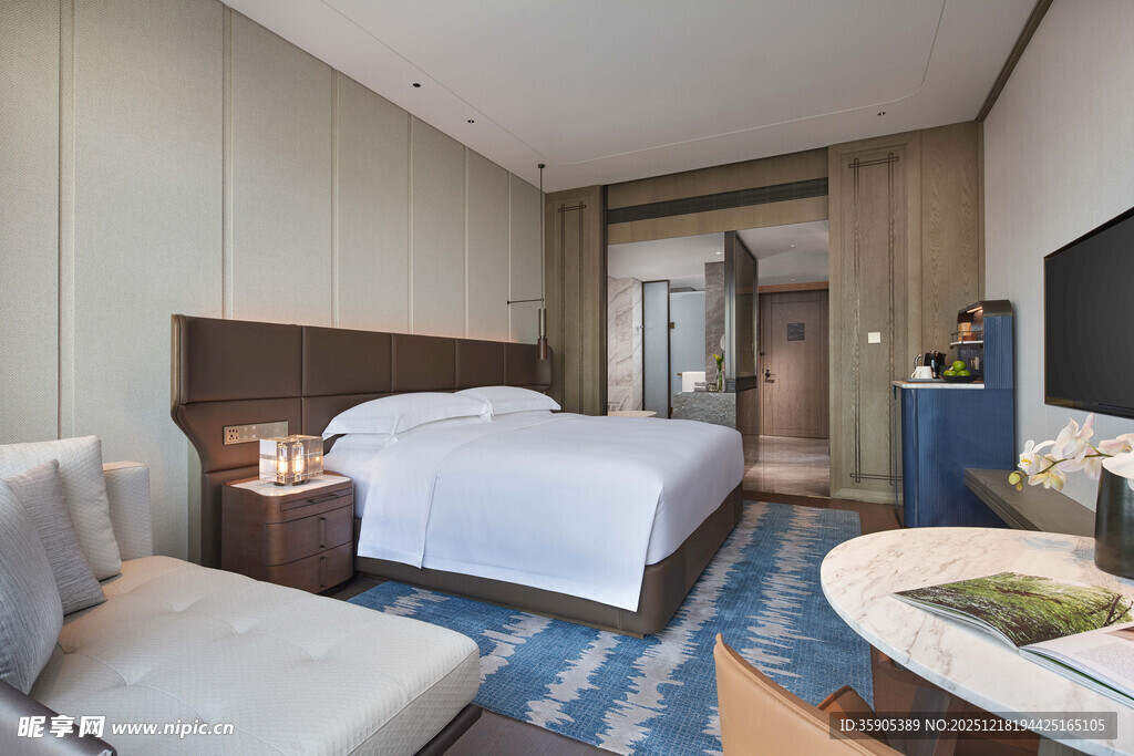 现代简约风格酒店客房