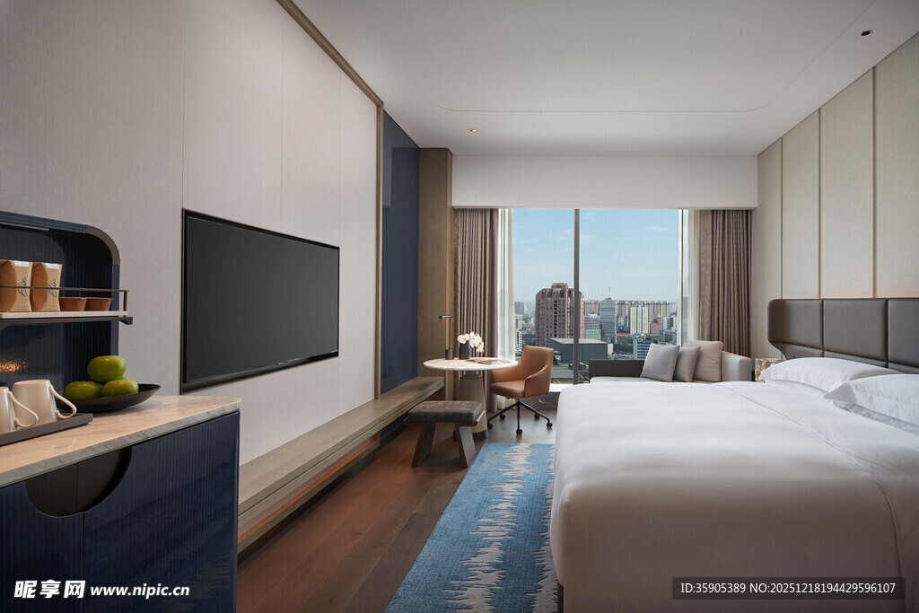 现代简约风格酒店客房