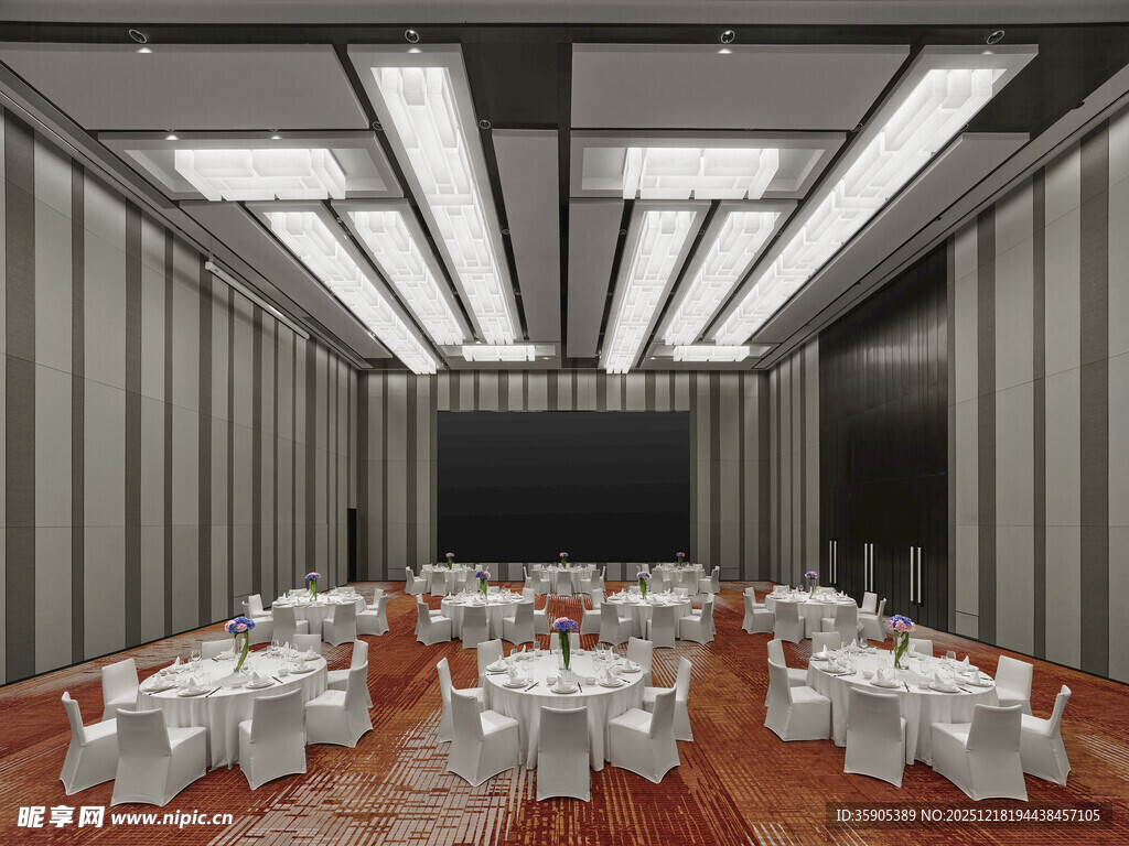 现代风格会议室布置