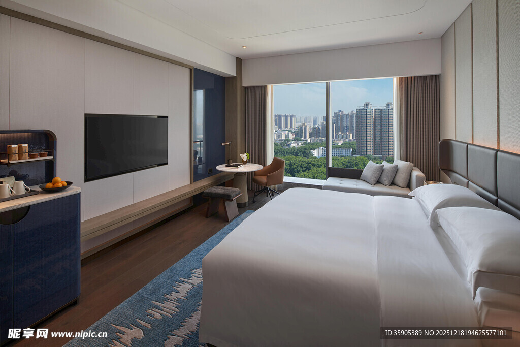 现代风格豪华酒店客房