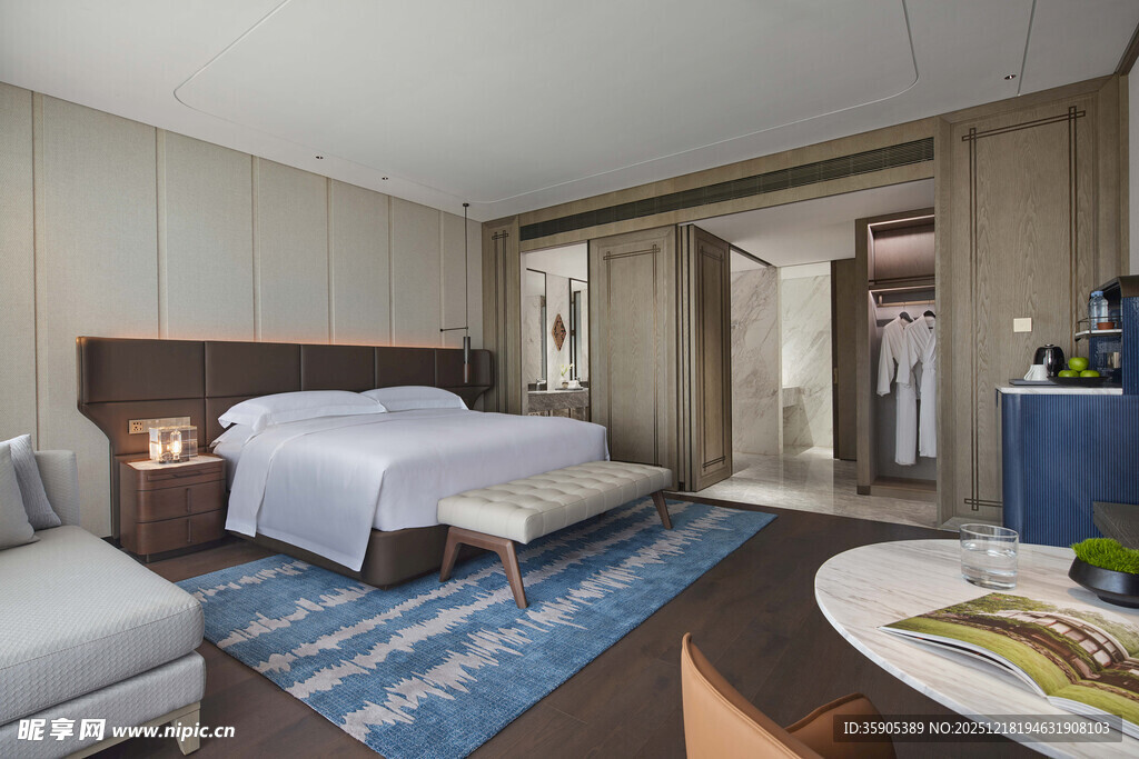 现代简约风格豪华卧室