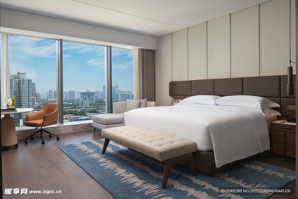 豪华观景卧室尽显舒适格调