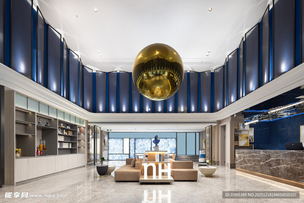 现代豪华大厅室内设计