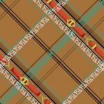 复古条纹图案布料纹理