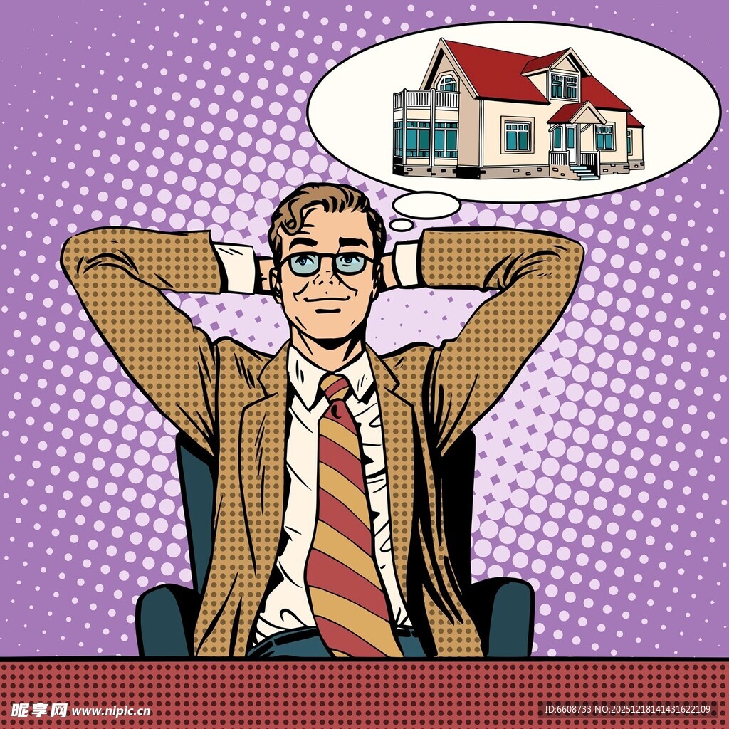 畅想拥有住房的上班族