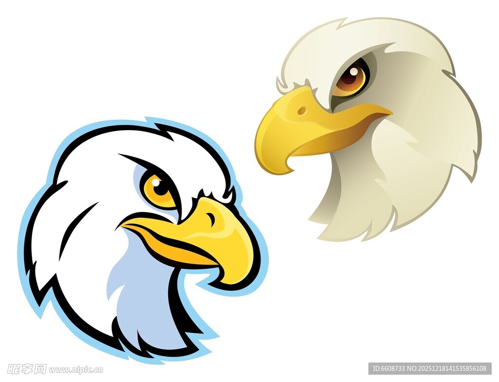鹰头图标设计