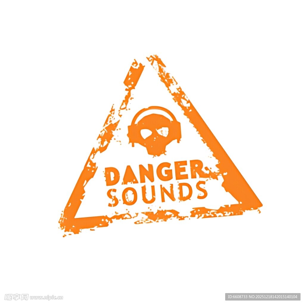 危险音效标志