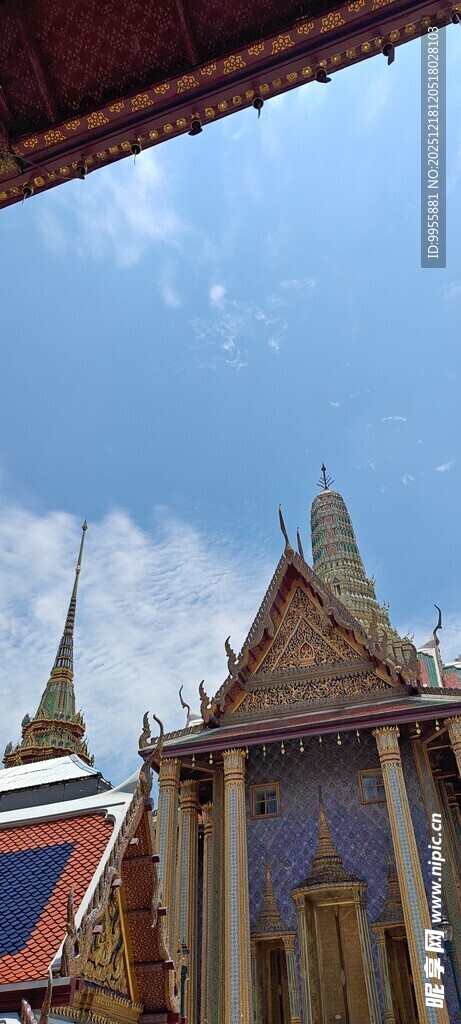 泰国曼谷芭提雅泰国寺庙建筑景观