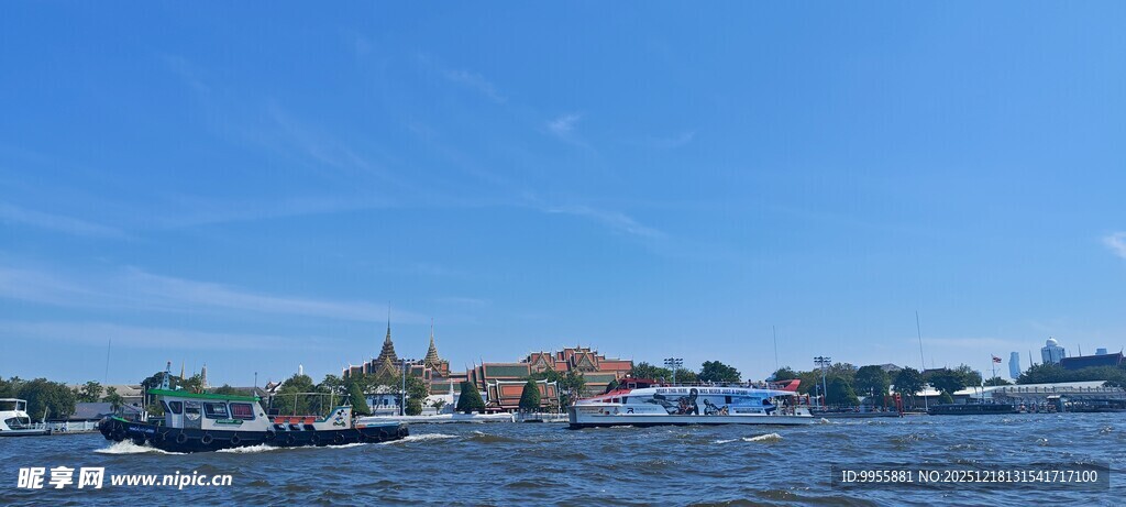 泰国曼谷芭提雅海滨城市风景