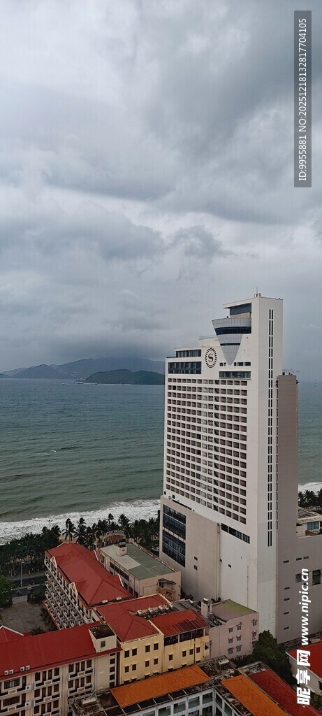 越南芽俯瞰新加坡城市与滨海景观