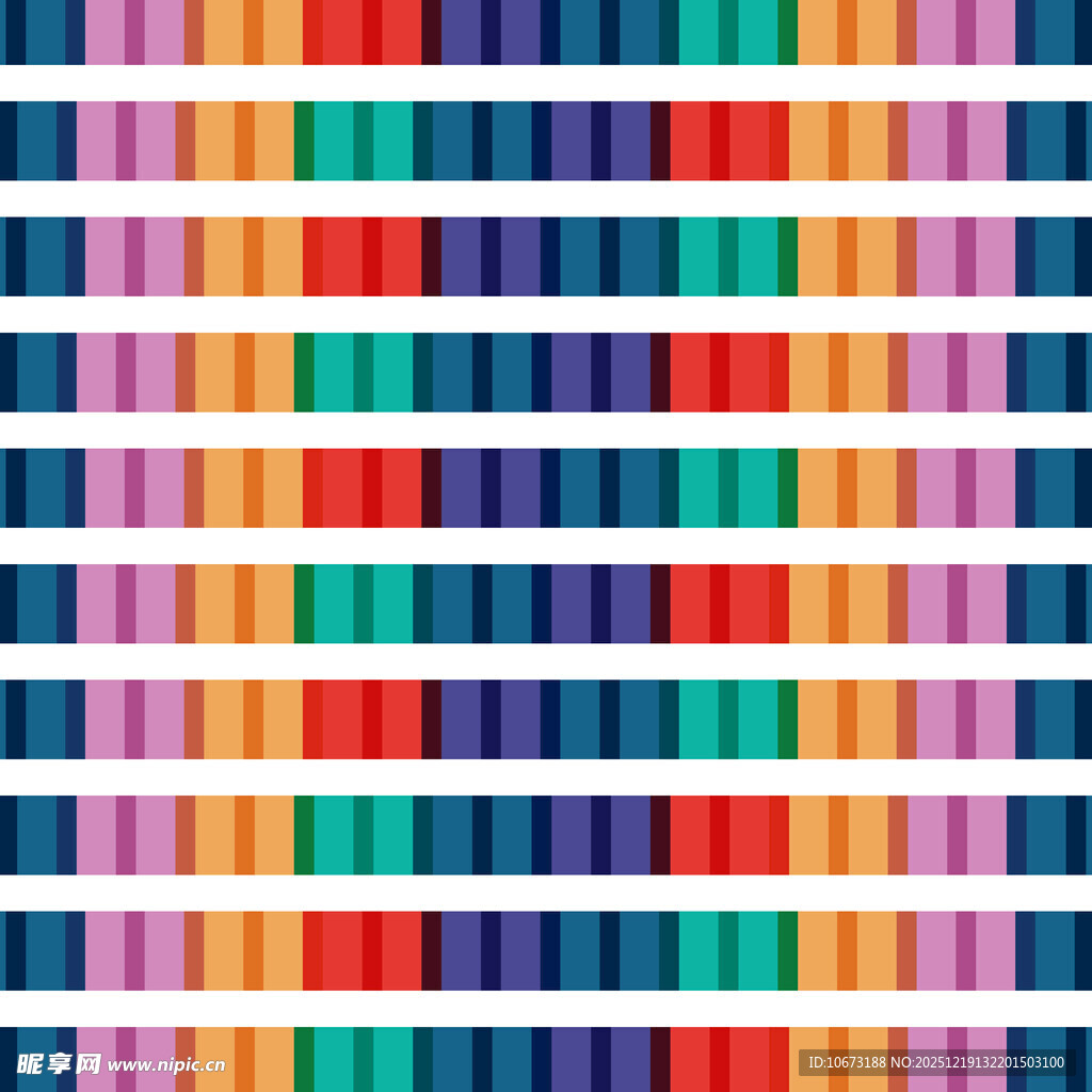 多彩条纹图案背景