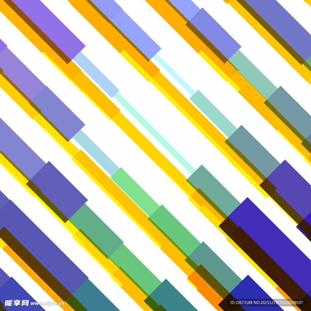 多彩条纹几何图案背景