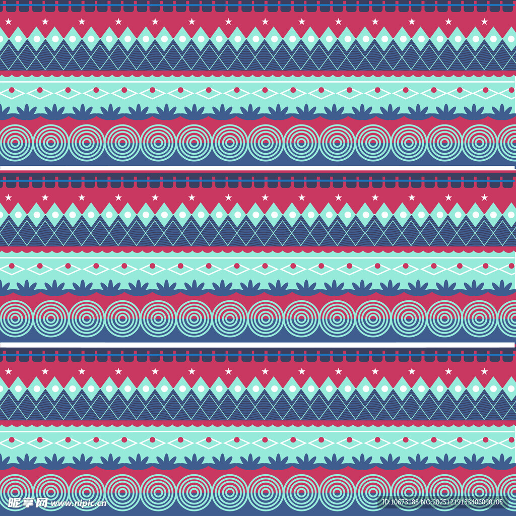 多彩几何条纹图案纹理