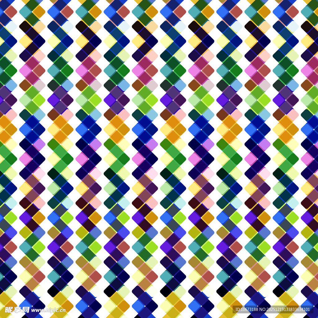 多彩锯齿图案背景纹理
