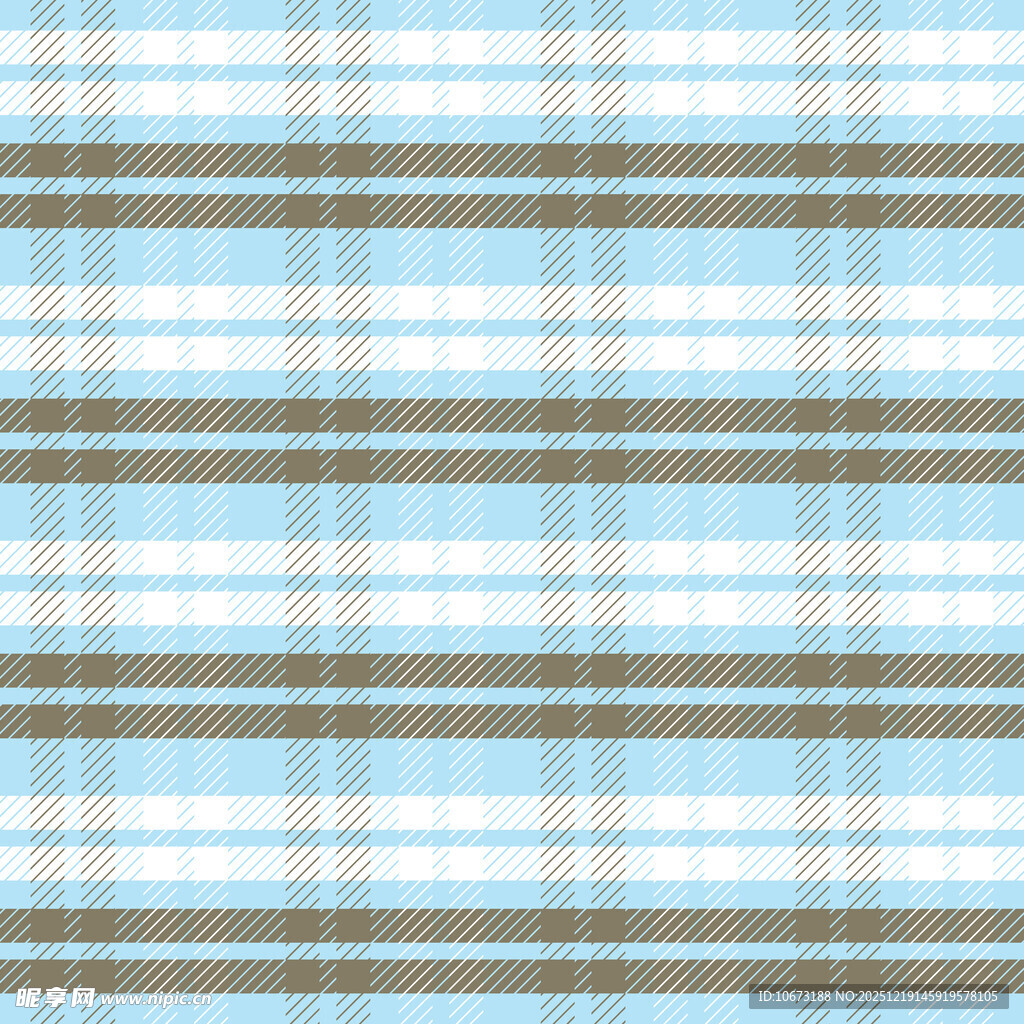 蓝棕格子图案背景