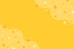 黄色梦幻星星背景图