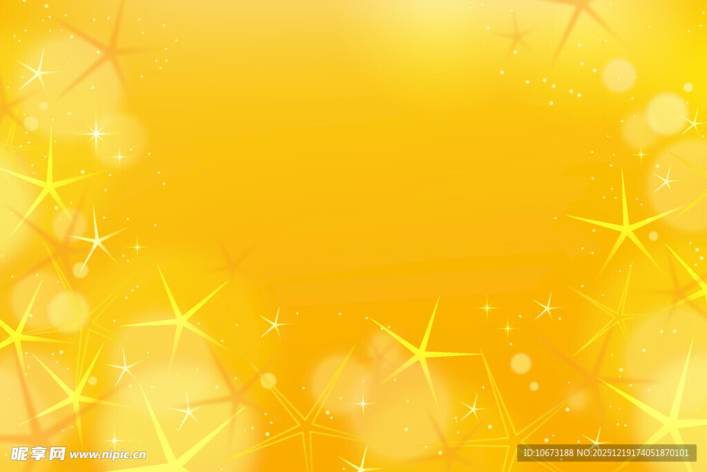 金色梦幻光斑背景图